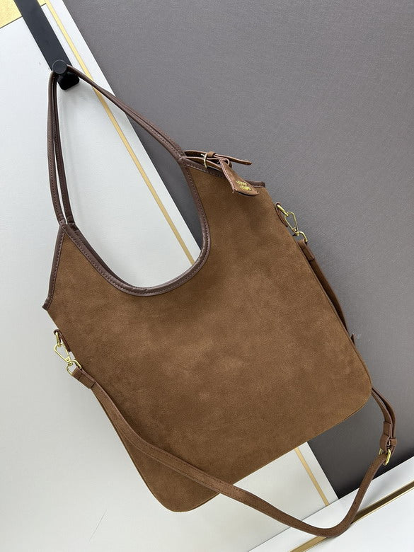 Miu Miu borsa Tote bag in pelle scamosciata