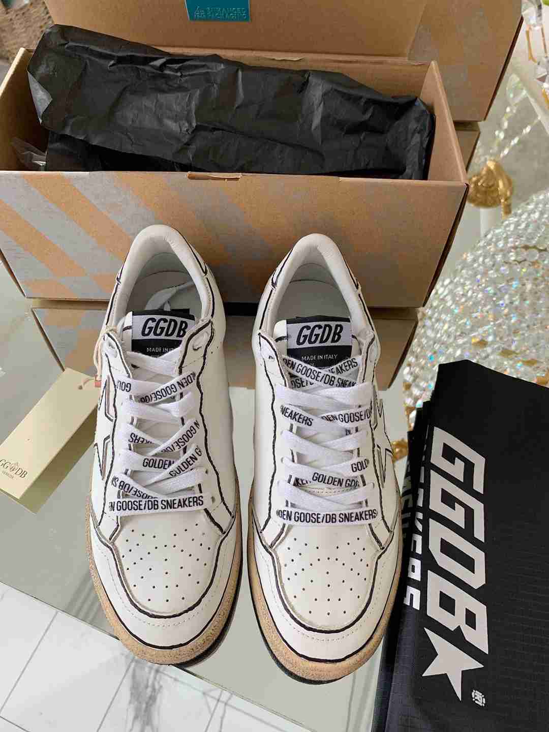 Golden Goose Ball Star bianco