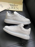 Alexander McQueen sneakers oversize transparent base grey