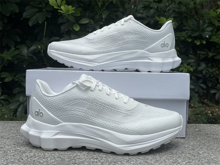 ALO Yoga Runner White White | Sneakers Running Premium