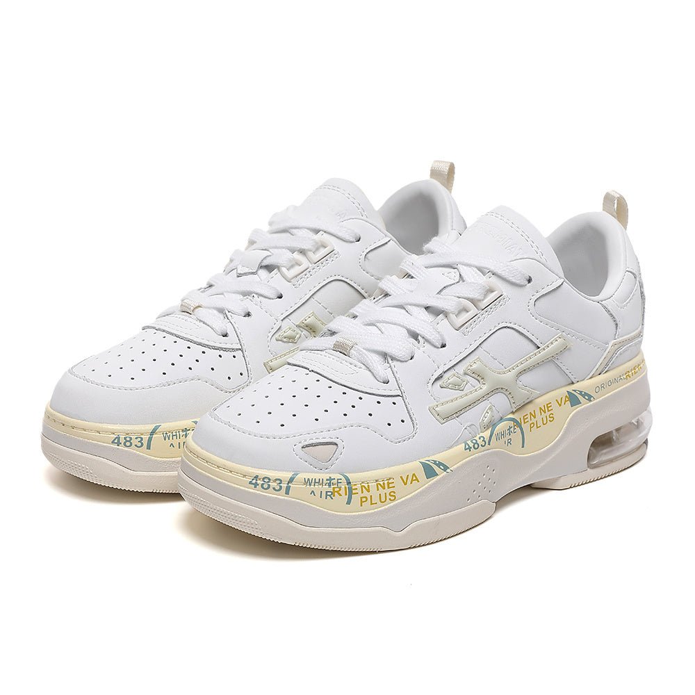 Premiata Drake sneakers in pelle bianca - VIBES MILANO
