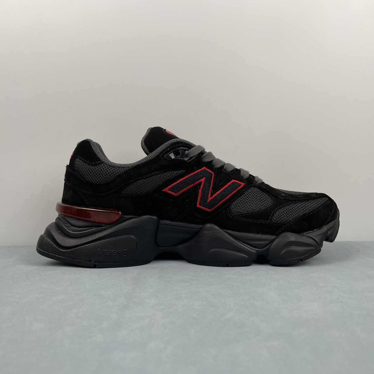New Balance NB 9060 Black and Red - VIBES MILANO