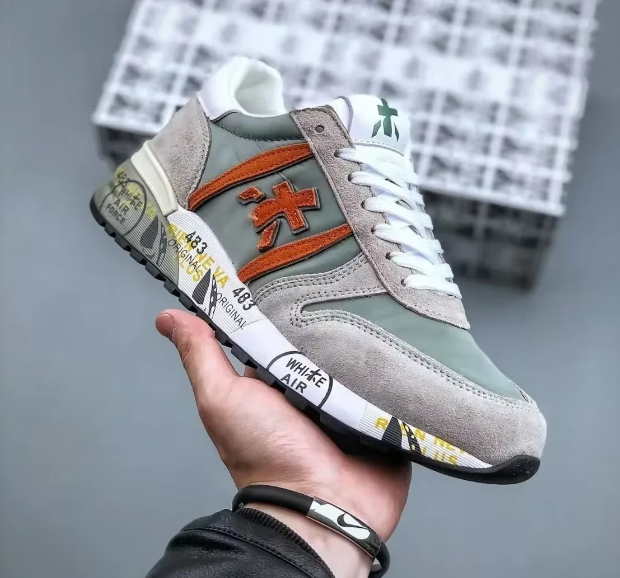 Premiata Mick sneakers grigio lander