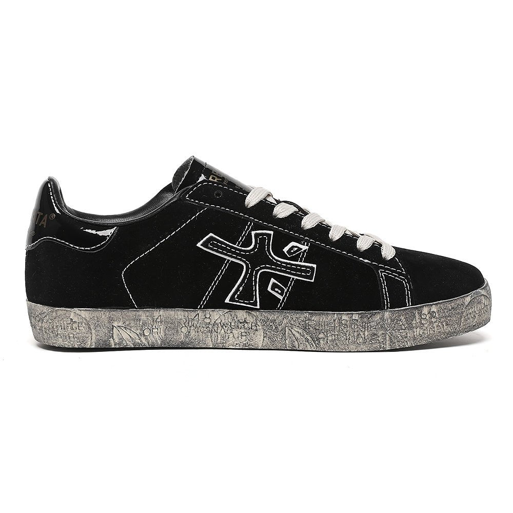 Premiata Steven sneakers pelle black - VIBES MILANO