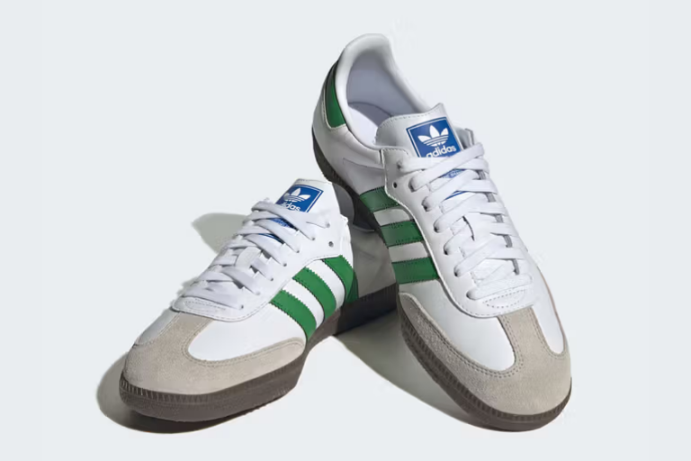 Adidas Samba Og-Core bianco/verde uomo-donna