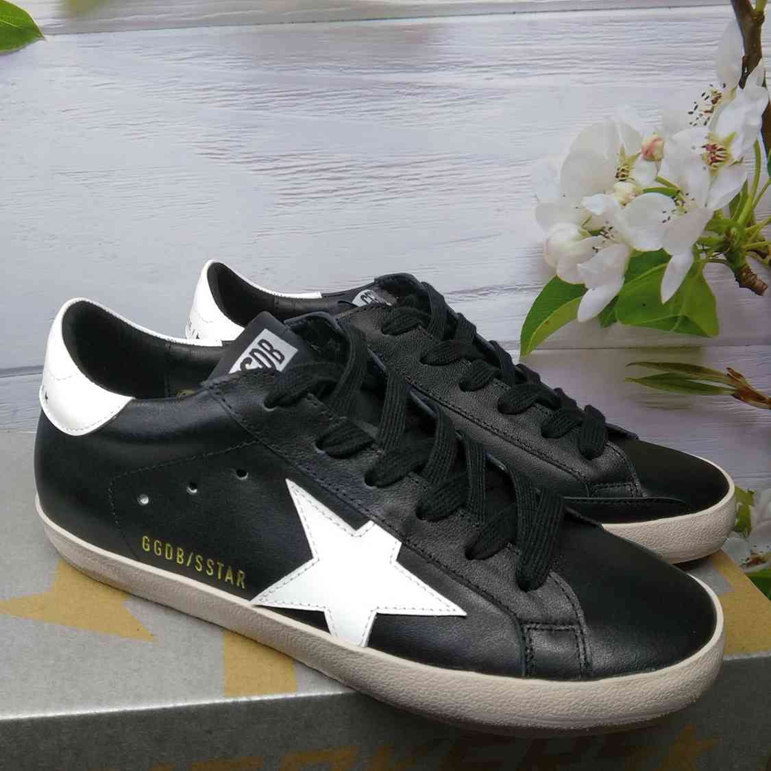 Golden Goose Superstar silver/black 