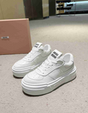 Miu Miu sneakers bianche in vera pelle