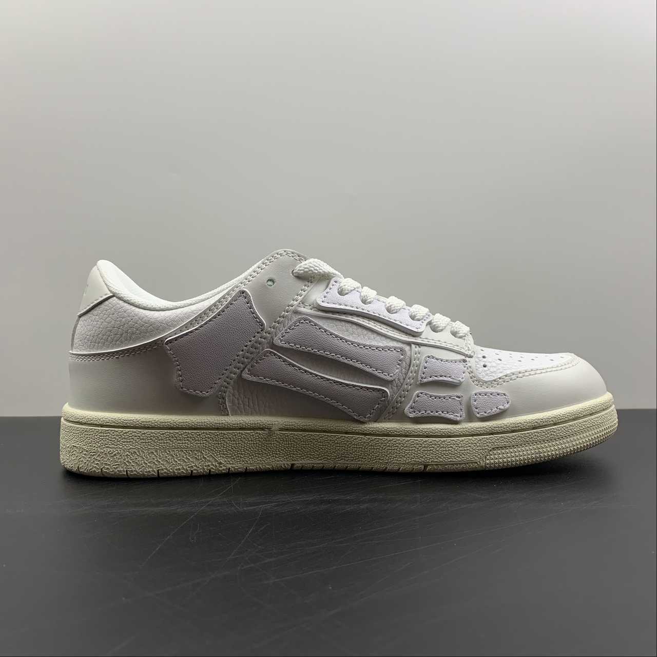 Amiri Skeleton Top Low white