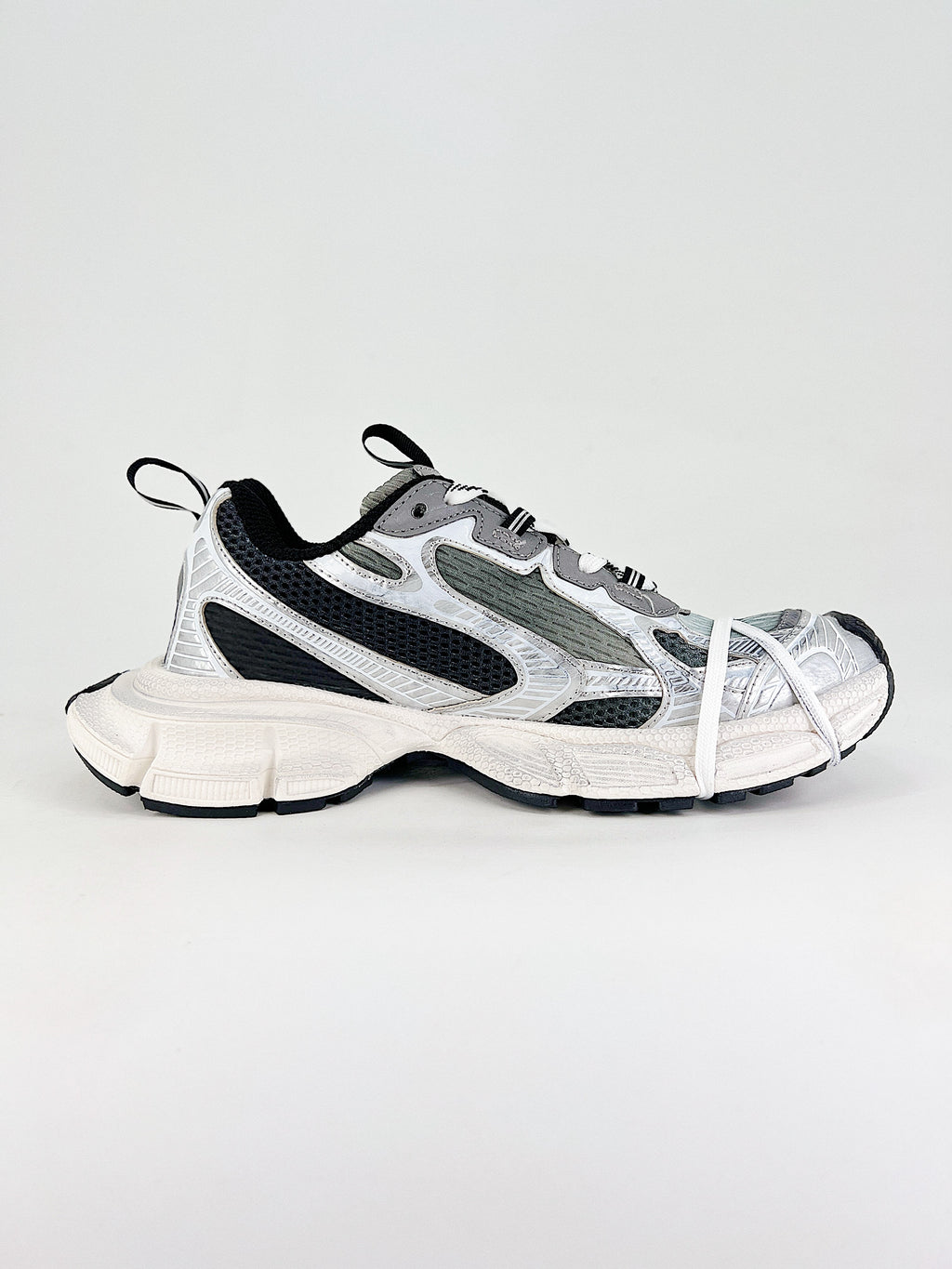 Balenciaga Sneakers 3 XL Silver Black