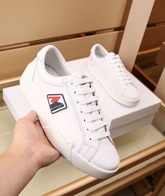 Moncler sneakers bianche logo