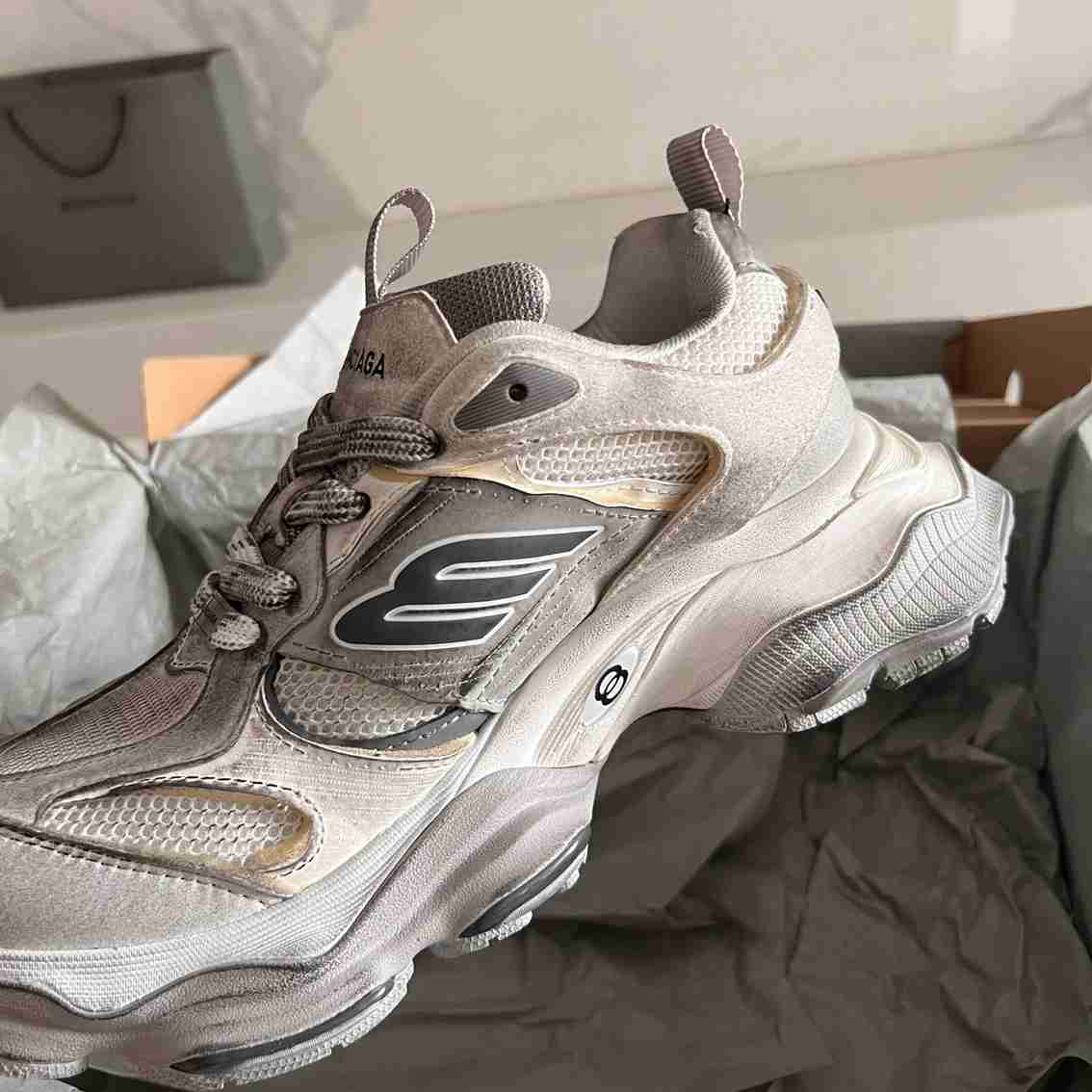 Balenciaga Sneakers Cargo bianco/grigio