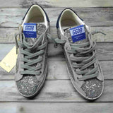 Golden Goose Superstar glitter grigio