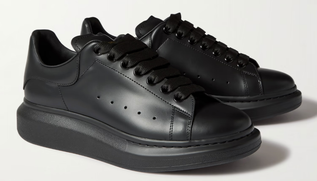 Alexander McQueen sneakers suola oversize total black