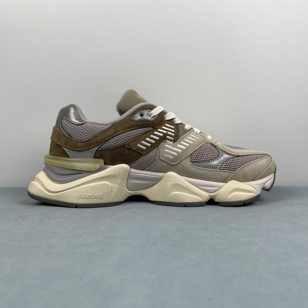 New Balance NB 9060 Mushroom Aluminium - VIBES MILANO