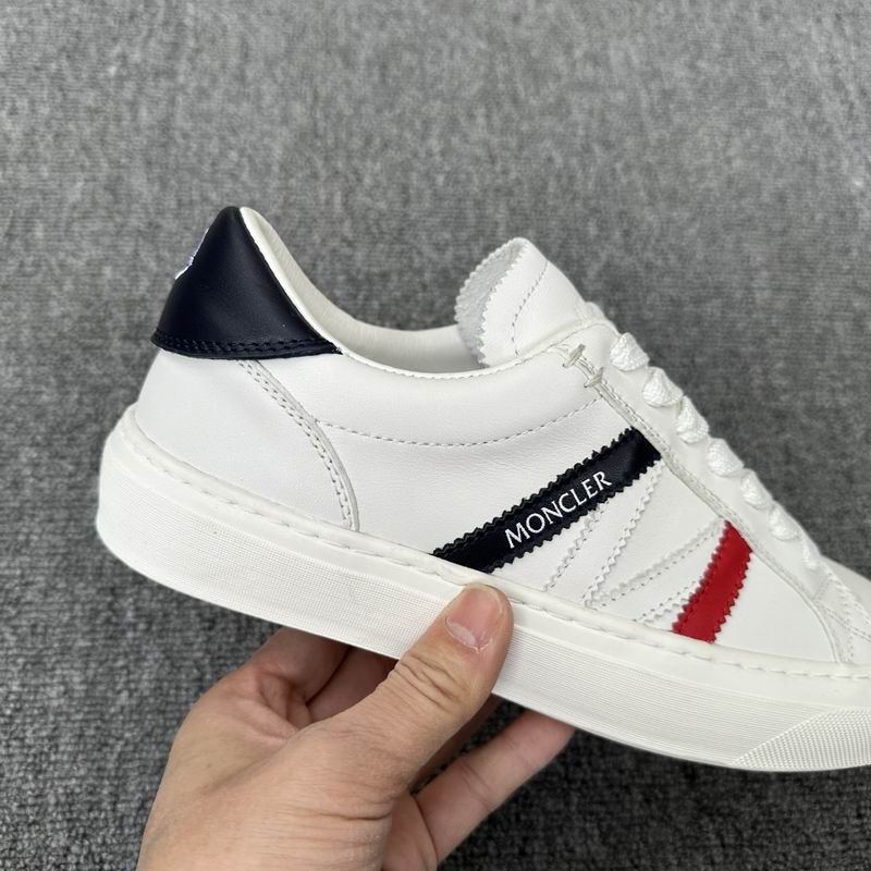 Moncler unisex white sneakers