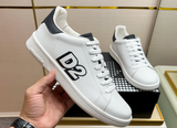 Dsquared2 Boxer sneakers bianco Power D2