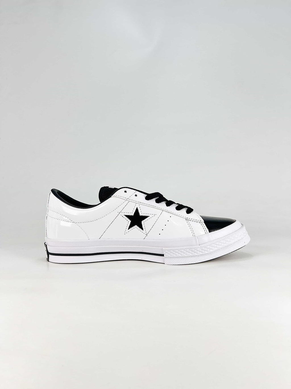 Converse One Star White Black