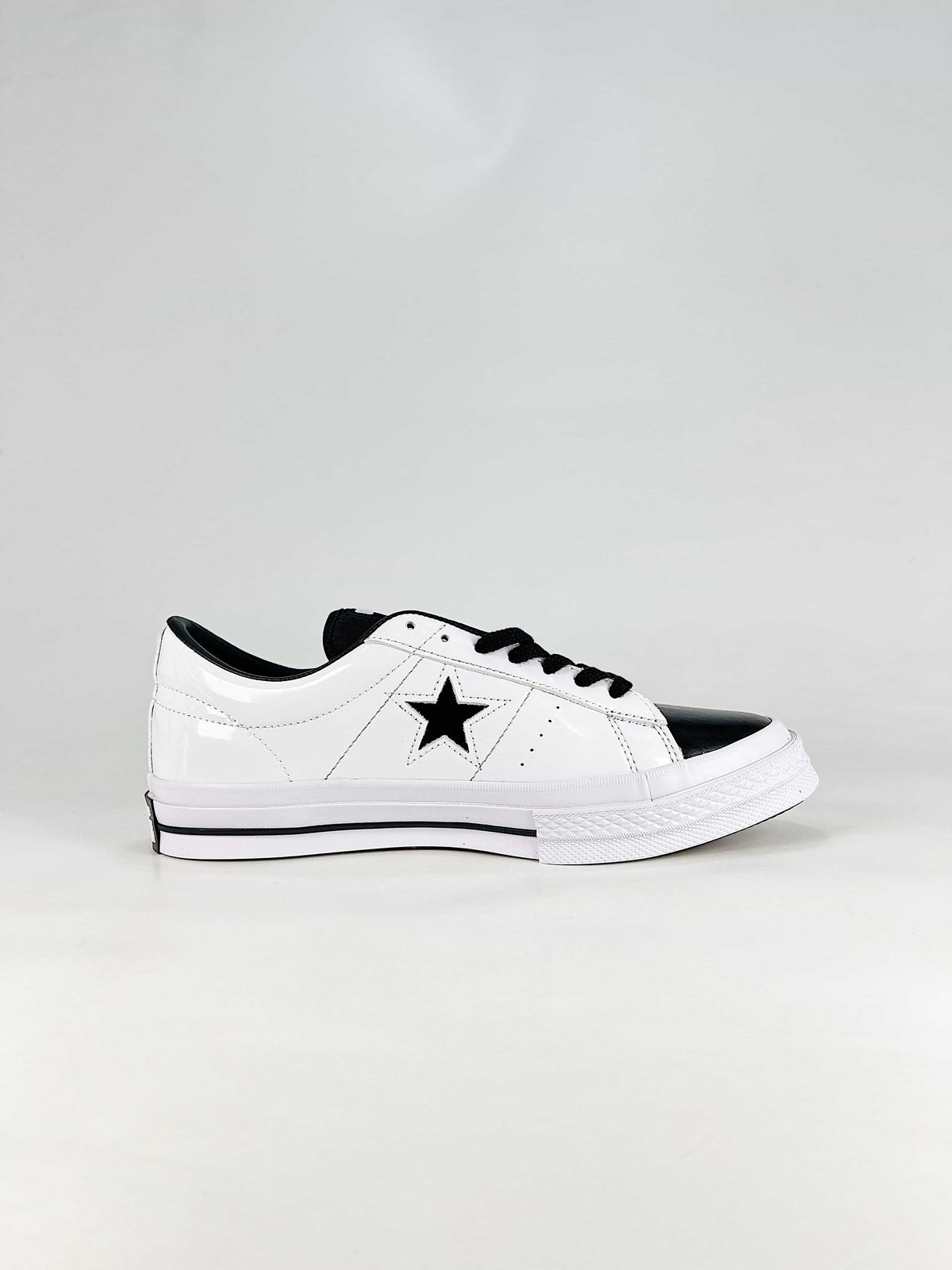 Converse One Star White Black