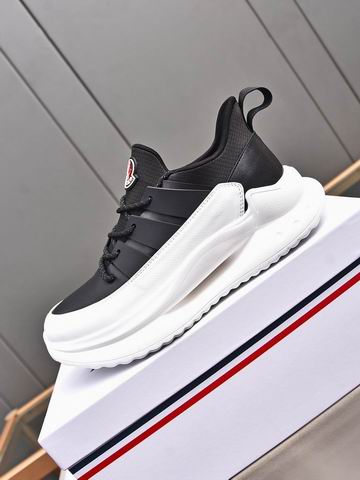 Moncler unisex white sneakers