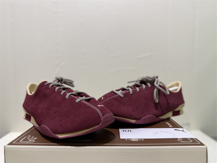 Puma × NOAFTERNO H-Street – Sneakers in Suede Bordeaux
