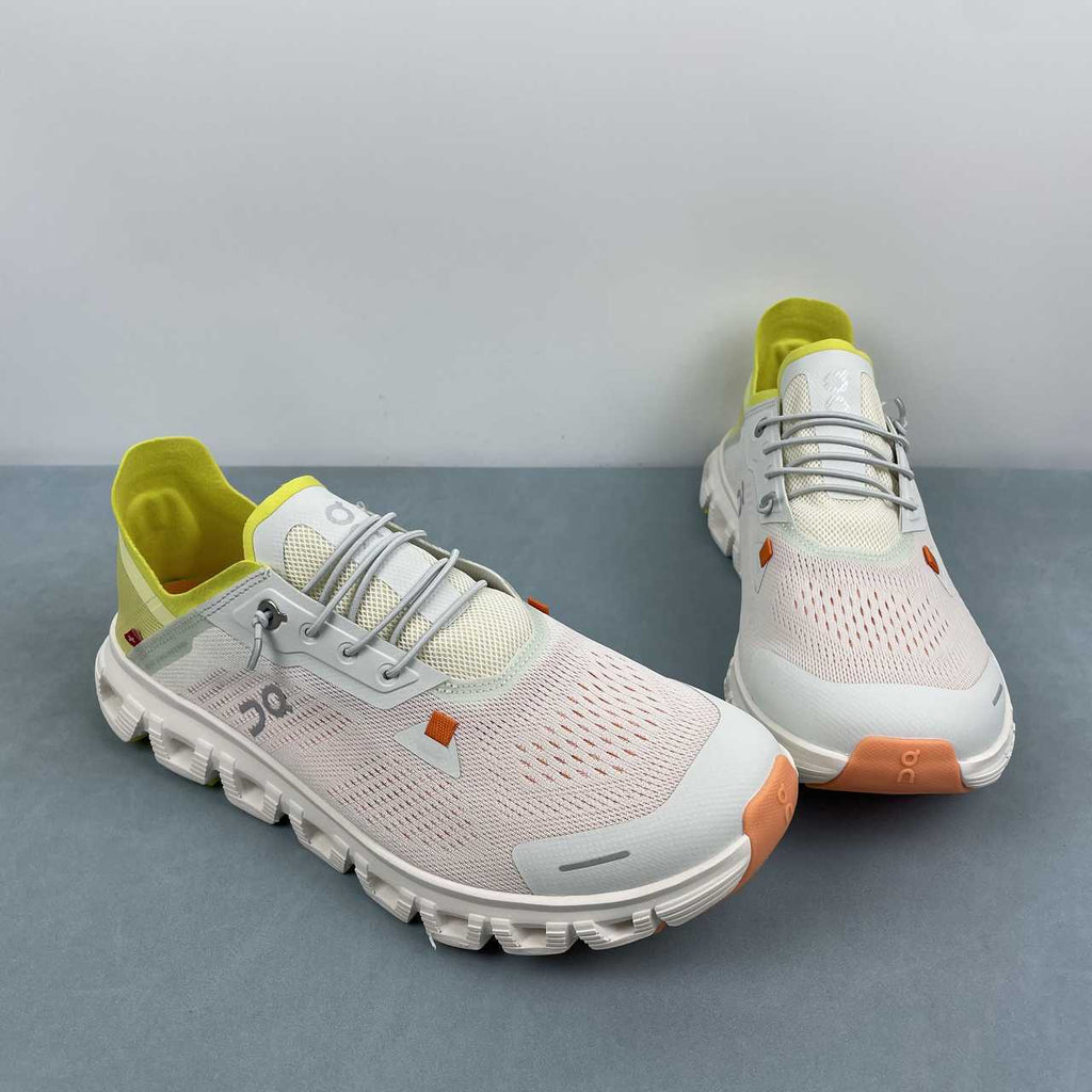 On Cloud 6 Coast sneakers da running e streetwear grey green - VIBES MILANO