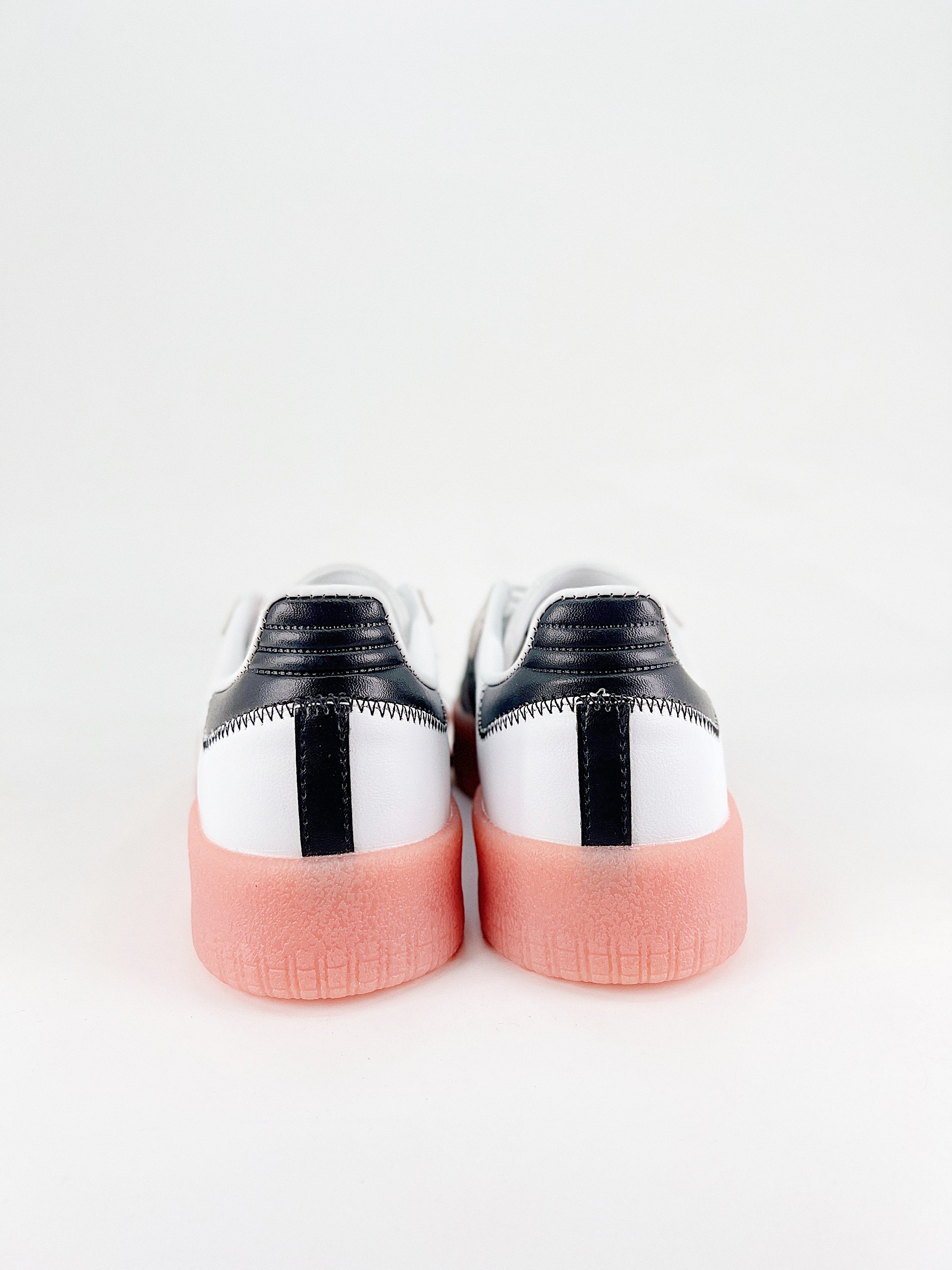 Adidas Sambae bianco nero semi coral