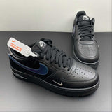 Nike Air Force 1 Low Black Blue Lightning
