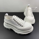 Alexander McQueen sneakers suola oversize Tread Slick white