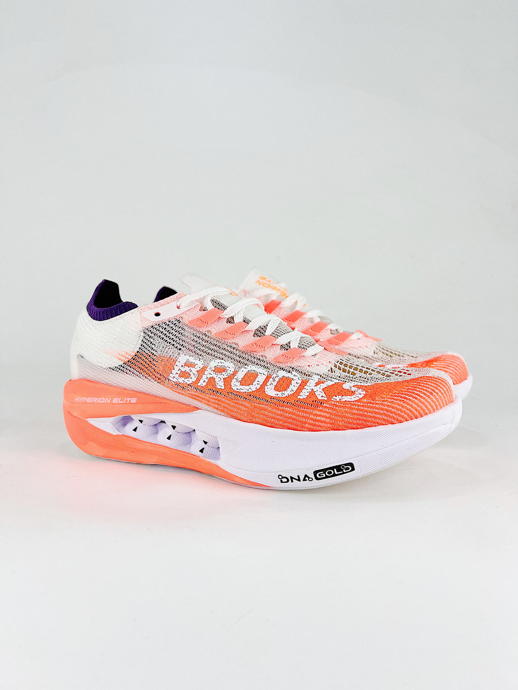 Brooks Hyperion Elite 5 Scarpe Running Gara con Piastra in Carbonio Rosa Clay Atomizer