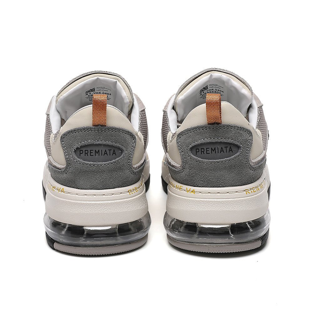 Premiata Drake sneakers in suede taupe - VIBES MILANO