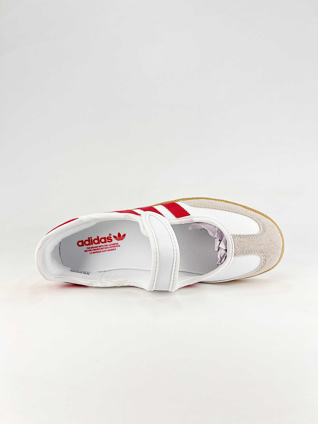Adidas Originals Samba Jane Cloud White Team Victory Red Gum