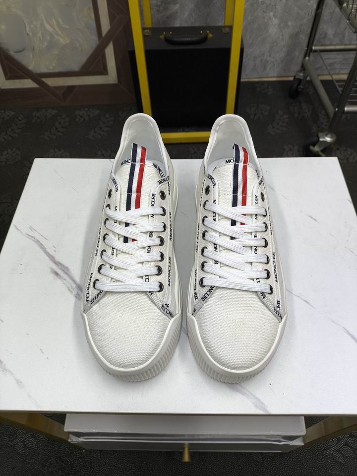Moncler unisex white sneakers