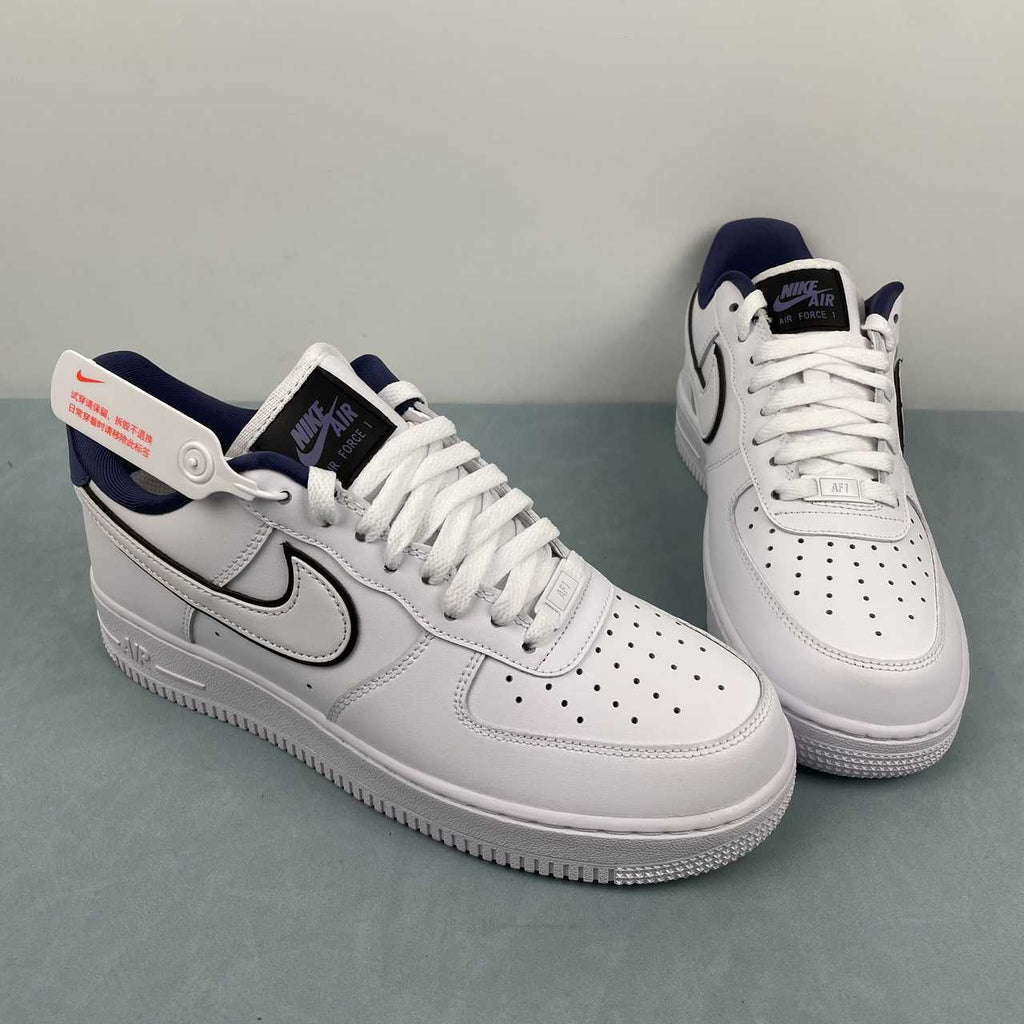 Nike Air Force 1 Low '07 Essential White Midnight Navy