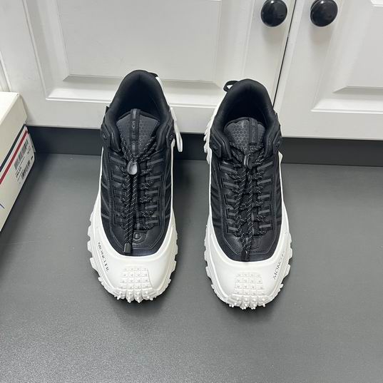 Moncler unisex white sneakers