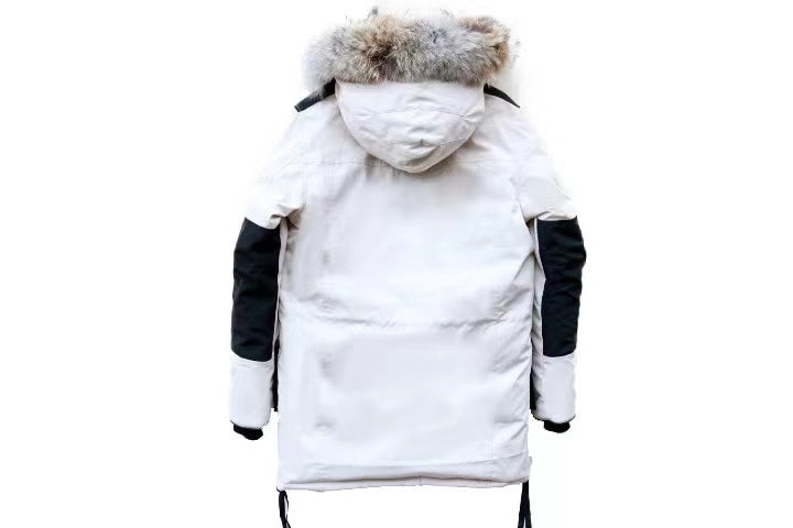 Canada Goose Macculloch parka Black Label bianco