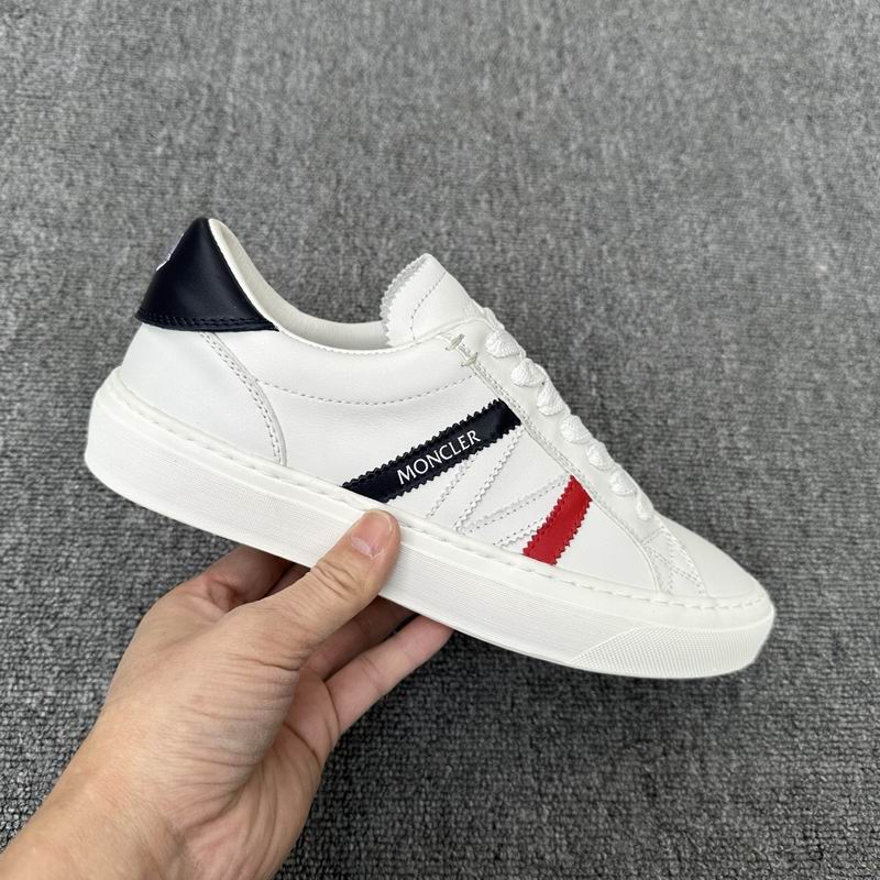 Moncler unisex white sneakers