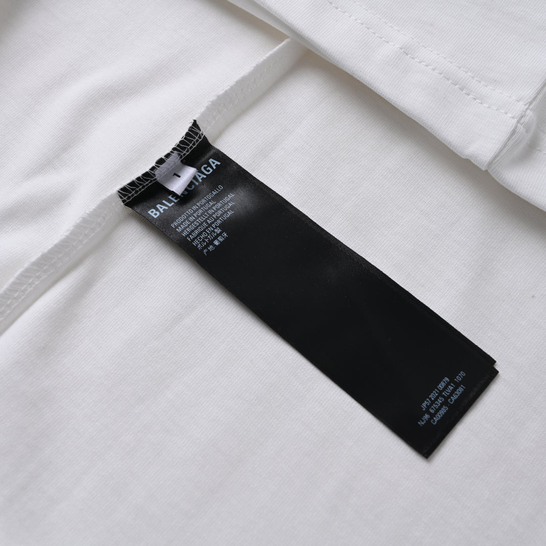 BALENCIAGA T-SHIRT I LOVE PARIS BIANCA