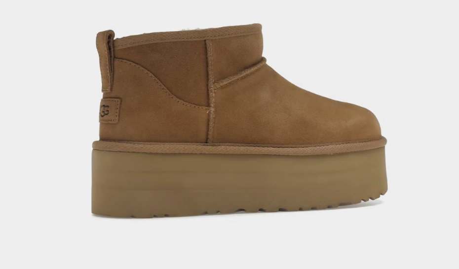 UGG Classic Ultra Mini Platform castano
