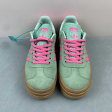 Adidas Originals Gazelle Bold verde chiaro/rosa