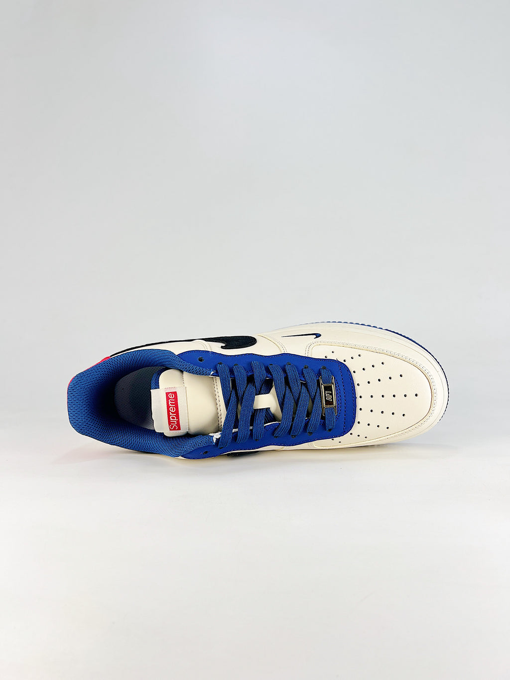 Nike Air Force 1 Supreme – White/Blue