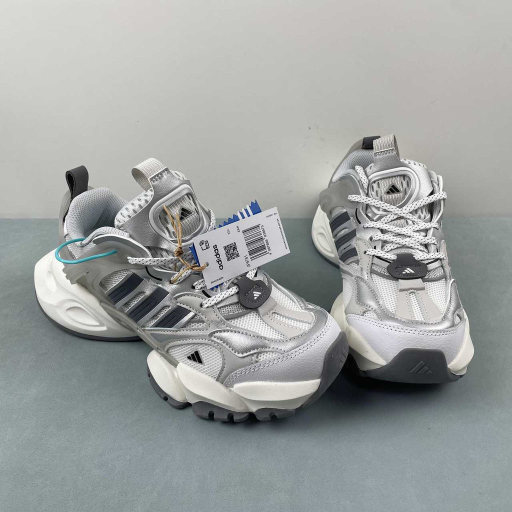 Adidas XLG Runner Deluxe sneakers grey silver white