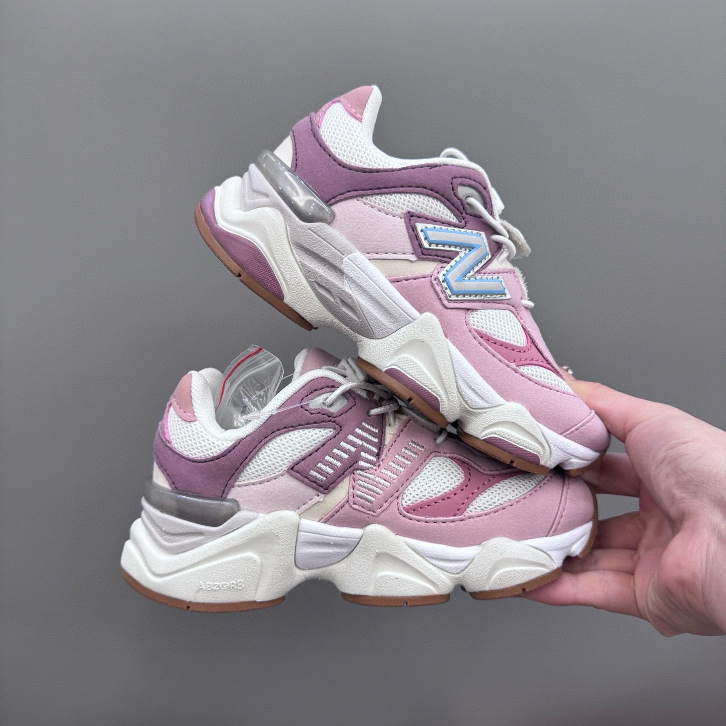 New Balance NB 9060 junior rosa/viola