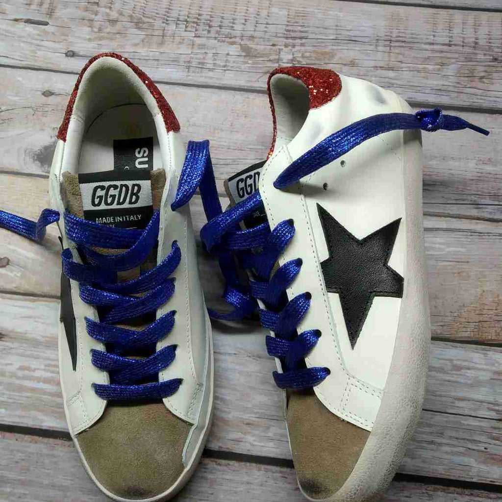 Golden Goose Superstar nappa e inserti camoscio camel