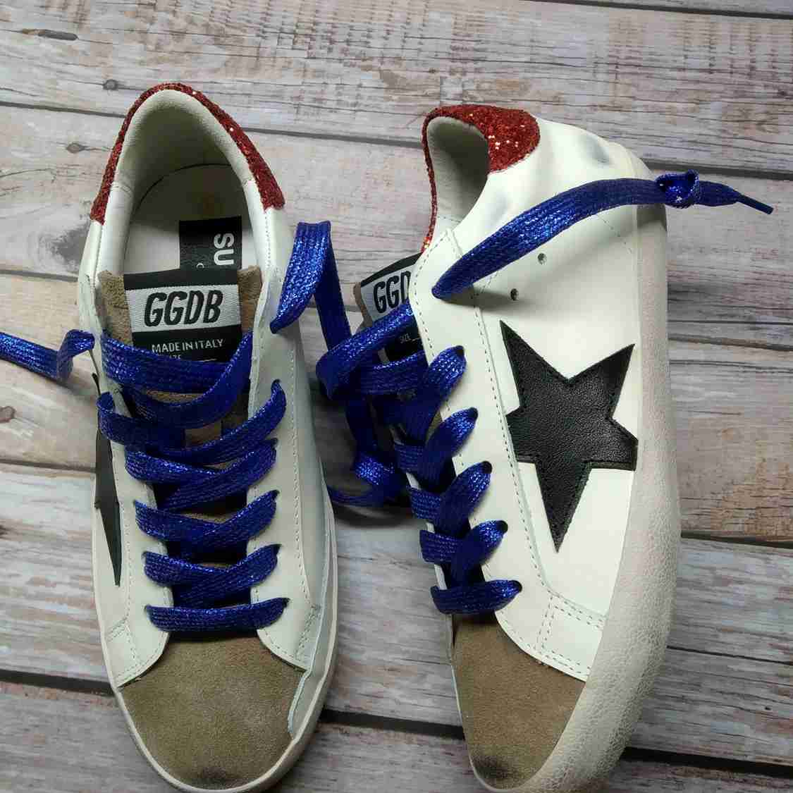 Golden Goose Superstar nappa e inserti camoscio camel