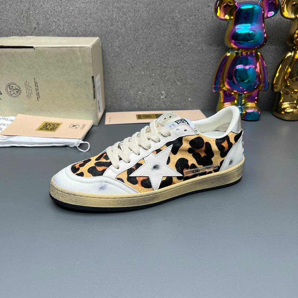 Golden Goose Ball Star low-top animalier