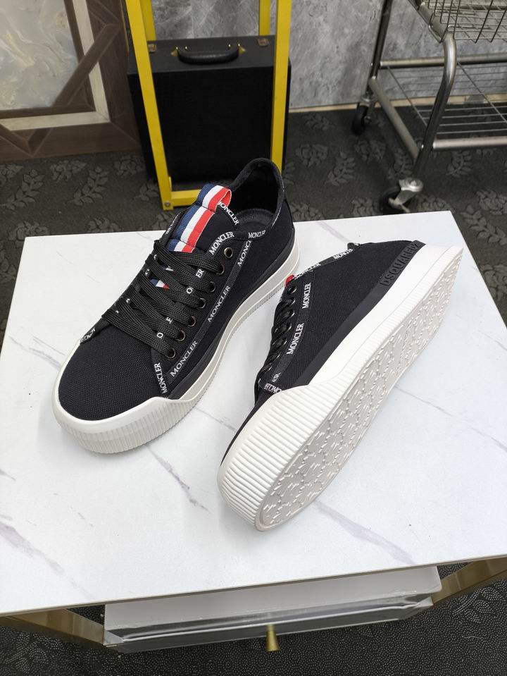 Moncler unisex white sneakers