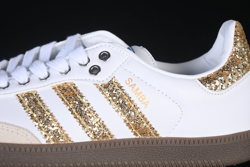 Adidas Samba OG Glitter Gold
