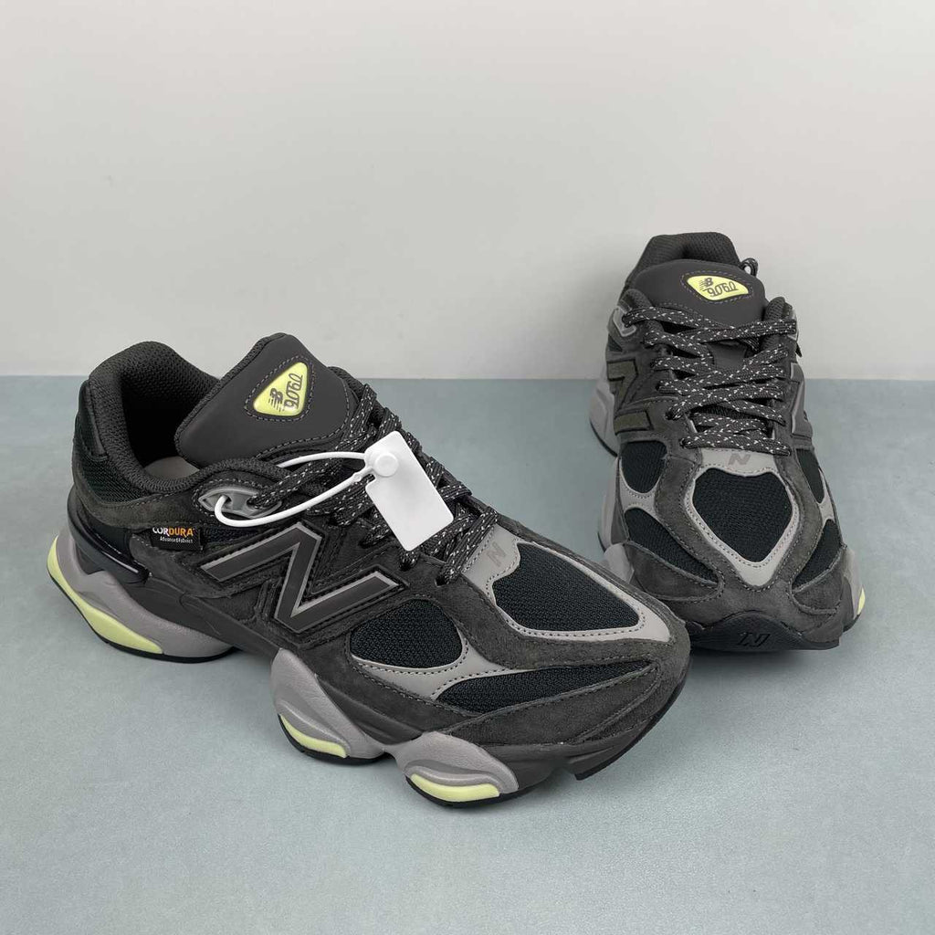 New Balance NB 9060 Black Cement Dry Lime