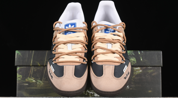 Adidas Samba Originals OG Panda Prank "Welcome" Special Edition