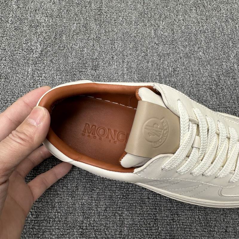 Moncler unisex white sneakers